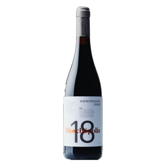 MOSCHOPOLIS 18 ΜΑΥΡΟΤΡΑΓΑΝΟ SYRAH 750ml