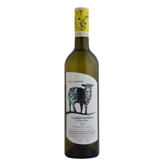 ΛΑΖΑΡΙΔΗ ΝΙΚΟ ΜΑΥΡΟ ΠΡΟΒΑΤΟ ΛΕΥΚΟ 750ml