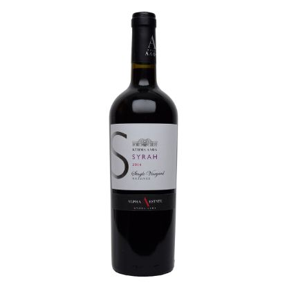 ΑΛΦΑ ΚΤΗΜΑ SYRAH ΧΕΛΩΝΕΣ ΕΡΥΘΡΟ 750ml