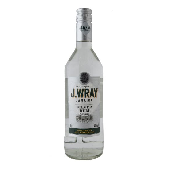 J WRAY SILVER RUM 700ml