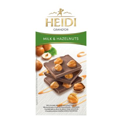 HEIDI DRANDOR MILK & HAZELNUTS ΣΟΚΟΛΑΤΑ 100gr.