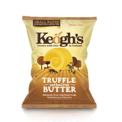 KEOGHS CHIPS TRUFFLE BUTTER 125gr.