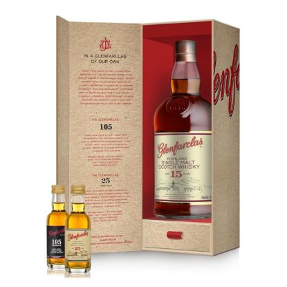 GLENFARCLAS 15 y.o.+2 ΜΙΝΙΑΤΟΥΡΕΣ