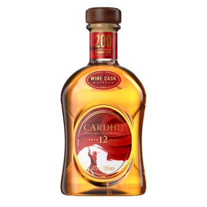 CARDHU 12 y.o. WINE CASK 200 ANNIV. 700ml