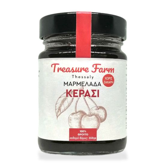 TREASURE FARM ΚΕΡΑΣΙ ΜΑΡΜΕΛΑΔΑ 250gr.
