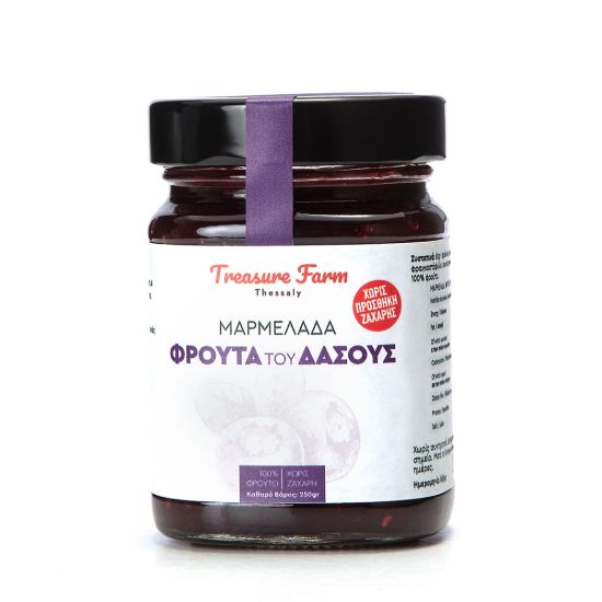 TREASURE FARM ΦΡΟΥΤΑ ΤΟΥ ΔΑΣΟΥΣ ΜΑΡΜΕΛΑΔΑ 250gr.