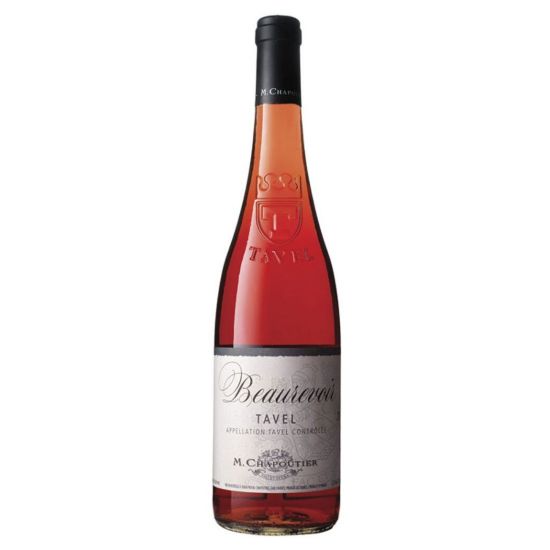 CHAPOUTIER TAVEL BEAUREVOIR ROSE 750ml