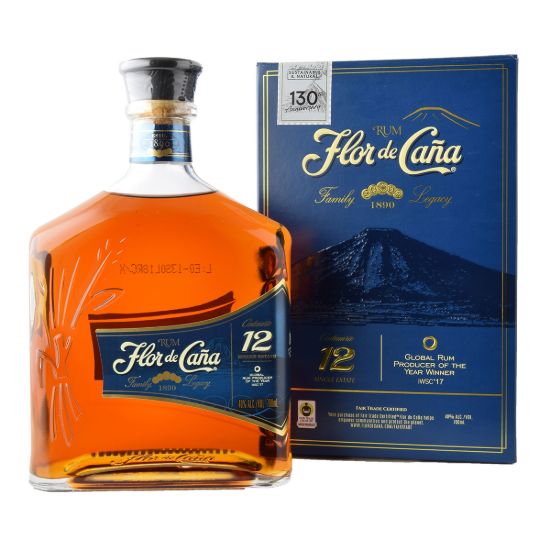 FLOR DE CANA 12 RUM 700ml